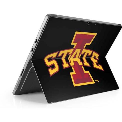 Iowa State University Primary Logo Black Surface Pro 8 Skin